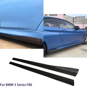 สเกิร์ตข้างคาร์บอนไฟเบอร์ทรง R สำหรับรถซีรีย์ 3 รุ่น F30/M3 F80 ซีดาน ปี 2013-2019 - Product Image 2