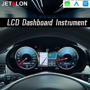 Écran LCD de tableau de bord 12,3 pouces, Android Auto sans fil, Carplay pour Mercedes Benz ML GL GLE GLS W166 X166, compteur de vitesse, instrument de voiture - Product Image 2