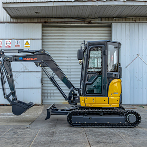 Mini-excavatrice de 1 tonne à prix d'usine, excavatrice sur chenilles EURO V, mini-excavatrice avec accessoires - Product Image 2