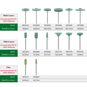 Kit de pulidores de cerámica de diamante con fuente de energía eléctrica Weller, pulidor de corona de porcelana de Zirconia Dental - Product Image 3