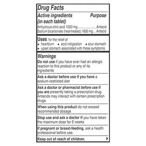 Comprimés effervescents OEM pour soulager l'acide gastrique, l'indigestion, les maux d'estomac, les brûlures d'estomac, dissolution rapide - Product Image 3