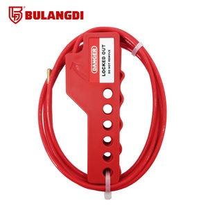 Bloqueo de <span class=keywords><strong>cable</strong></span> de agarre económico y seguridad industrial Bloqueo DE SEGURIDAD Loto BLDR05 - Product Image 2