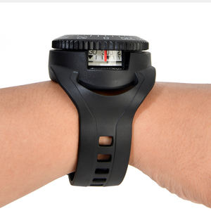 <span class=keywords><strong>Boussole</strong></span> de poignet professionnelle pour l'orientation en plein air RSB40 avec boîtier en ABS, cadran en acrylique de 40 mm pour la randonnée et la navigation - Product Image 3