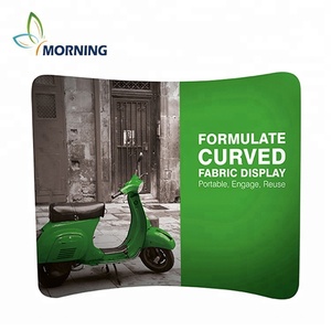Chất Lượng Tốt Tùy Chỉnh In 10ft Căng Thẳng Vải Triển Lãm Trưng Bày Hiển Thị Tường Backdrop Đứng - Product Image 2