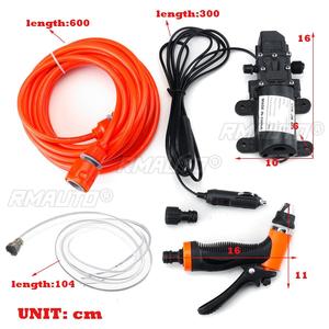 Lavadora de Autos Portátil de 12V, Pistola de Lavado de Alta Presión, Dispositivo Eléctrico de Limpieza para Autos - Product Image 2