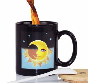 Taza medidora de cerámica para café, té, mágico - Product Image 6