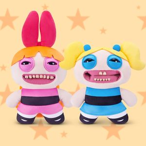 Peluche de Bubbles de 10 cm de las Chicas Superpoderosas - Divertido monstruo feo de peluche con dientes humanos, hecho en China - Product Image 3