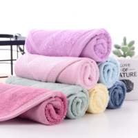 Ensemble de serviettes de bain, mélange de coton et de bambou, couleur unie, doux et absorbant pour la maison, l'hôtel, le spa, le massage, BCI OEKO-TEX BSCI, logo personnalisé OEM
