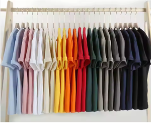 Heavyweight Men's Slim Fit Pure Cotton Short Sleeve T-Shirt with Custom Printed <b>Logo</b> High Quality Customizable - Product Image 1