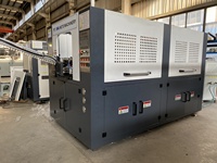 Machine de soufflage par étirage automatique pour bouteilles en plastique PET 3000BPH avec composants PLC, haute productivité