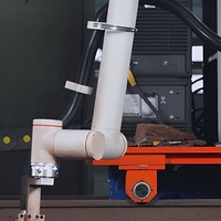 Bras robotique collaboratif articulé à 6 axes FR3, Cobot piloté par servomoteur PLC pour applications de soudage de précision