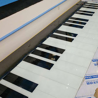 Rigeba Offre Spéciale interactif imperméable géant piano led piste de danse pour le paysage