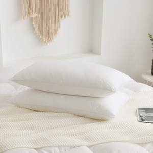 Coussin d'oreiller personnalisé blanc doux, qualité hôtelière 3 et 4 étoiles, pour hôtel et maison - Product Image 2