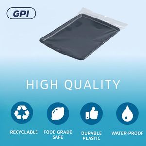 Paquete de 100 Bolsas de Polietileno Transparentes de 1 Mil, con Extremos Abiertos, de 10 x 15 Pulgadas, para Almacenamiento de Alimentos, Refrigerios y Materiales de Arte - Product Image 5