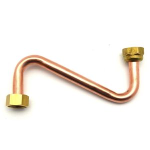 Tube en cuivre en forme de S pour vannes de remplissage circulaires de 10 mm de diamètre - Product Image 1