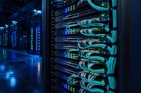 Q3400-RA Ultra-High Density XDR IB Switch-144 Port 800Gb/s 4U Managed Switch dengan 8 Catu Daya Full-Duplex/Half-Duplex LACP