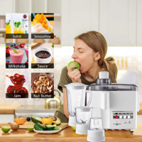 Commerciële elektrische sapblender, smoothiemixer, voedselverwerker met snijfunctie