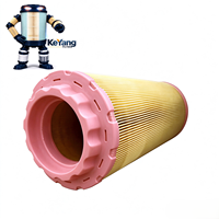 Filtre à air de haute qualité pour engins de construction 40001289 K2642 KW2642 pour XC-MG LW500HV XE245D XS265J JC-B 3DX 4DX