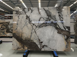 Lujo Brasillia gris mármol losas Calacatta hierro mármol gris oro rosa decoración azulejos modernos pared piso azulejos para Hotel Villa pared - Product Image 6