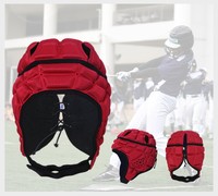 Casco de Fútbol Americano ANTMAX Ajustable y Transpirable con Protección para la Cabeza, Casco de Rugby con Acolchado Suave para Jóvenes y Adultos