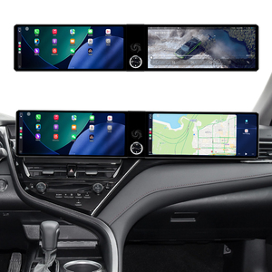 Autoradio Android 13 Baoshang double écran 12,3'' 2 DIN avec Carplay pour Toyota Camry 2019-2023, <span class=keywords><strong>lecteur</strong></span> multimédia DVD GPS Navi Android - Product Image 1