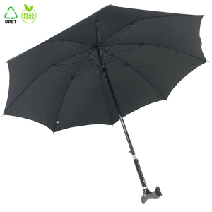 OVIDA <span class=keywords><strong>Parapluie</strong></span> droit ouvert manuel Bâton de marche au design moderne pour personnes âgées <span class=keywords><strong>Canne</strong></span> de voyage sûre - Product Image 1