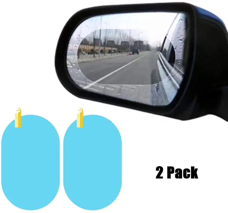 אנטי ערפל אנטי גשם מסך סרט עבור רכב Rearview מראה עמיד למים לחיות מחמד מסך מגן