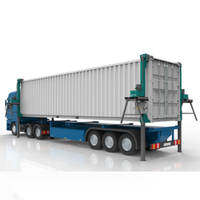 Équipement de levage de conteneurs lourds de 40 tonnes, grue de levage de conteneurs portable