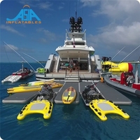 Bateau à moteur gonflable Jet Ski flottant ponton Dock à vendre