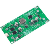 Module de suralimentation de batterie lithium TYPEC MICRO 18650 haute puissance 3A, 5V 9V 12V, carte d'alimentation à double charge et décharge