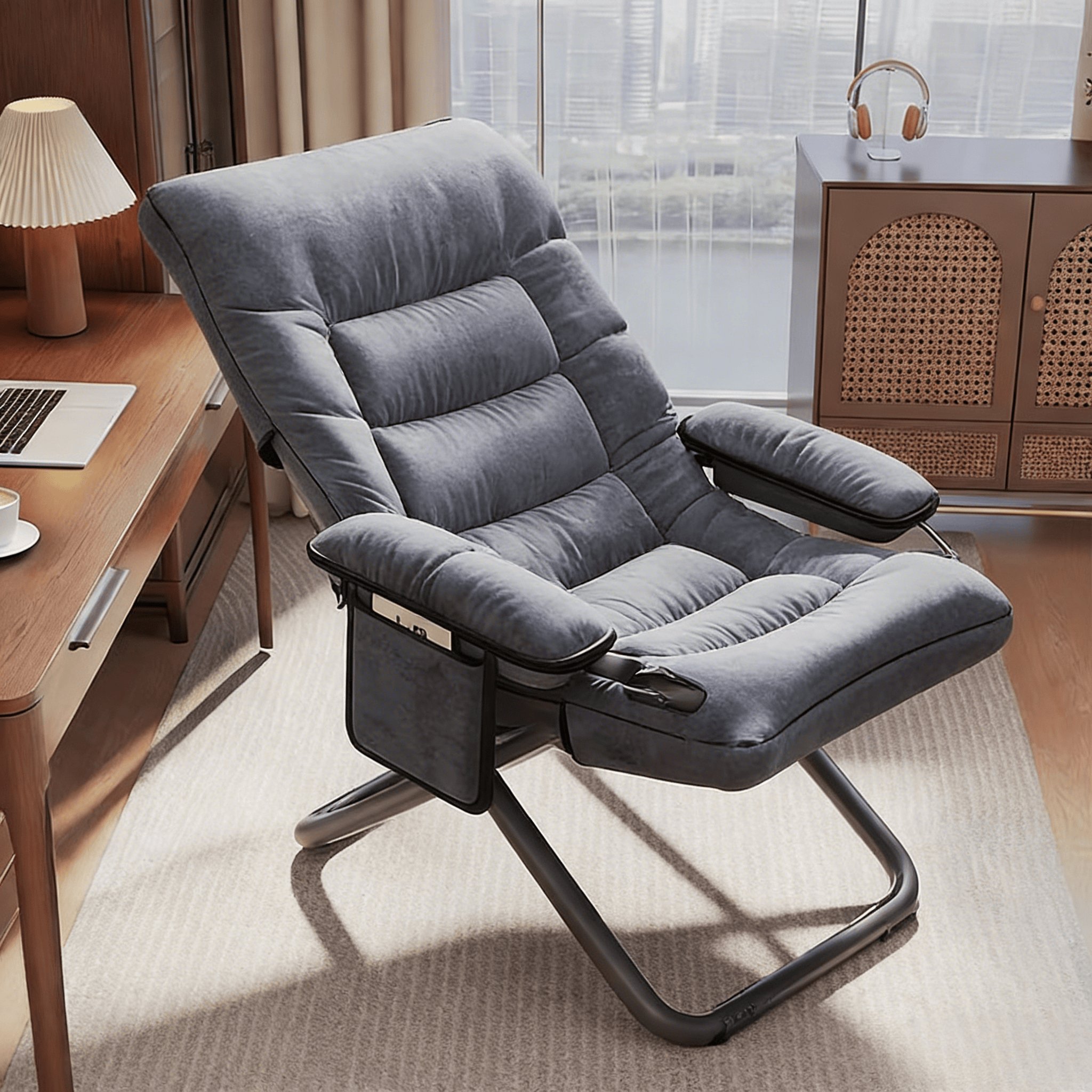 Gris fumée-réglage à trois niveaux