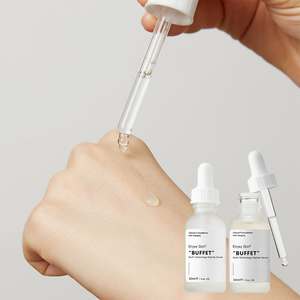 Venta al por mayor de <span class=keywords><strong>suero</strong></span> facial vitamínico para blanquear la piel Natural de etiqueta privada, limpiador de manchas y Antienvejecimiento, <span class=keywords><strong>suero</strong></span> multipéptido ordinario - Product Image 6
