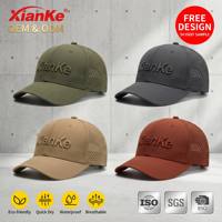Gorras de Golf y Moto Personalizadas XIANKE con Logotipo Bordado en 3D, Estilo Hip Hop, Transpirables, Impermeables, de Corona Alta, para Motociclistas