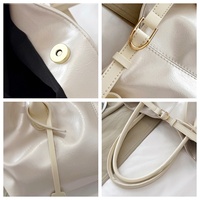 Sac à main de luxe pour femme, marques célèbres, style coréen, durable, avec boutons et rivets, sac fourre-tout décontracté à bandoulière, sac sous le bras