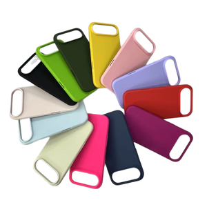 Nouvelle coque de téléphone portable en silicone TPU pour iPhone 17, 17 Air, 17 Pro Max avec doublure en microfibre, compatible et élégante (style INS) - Product Image 3