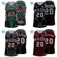 Camiseta de Baloncesto Maorí Personalizada FQ, Camiseta de Baloncesto Rasta Personalizada, Impresión por Sublimación, Uniformes de Baloncesto Tribales de Nueva Zelanda y Australia