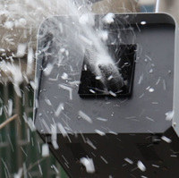 Machine à neige artificielle de scène 1500W, générateur de neige artificielle pour mariage, événement, Noël
