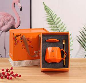 Taza de Café de Cerámica Inteligente con Control de Temperatura de Alta Calidad, Regalo Personalizado para Eventos Corporativos, Set de Regalo Empresarial Premium - Product Image 6