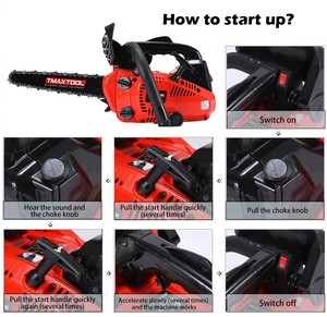 Chinese Factory Professional Flow Outdoor 25 Cc <b>Gasoline</b> Chain Saw - Product Image 2