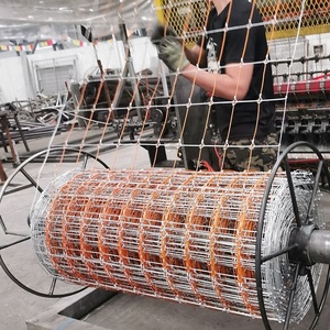 Valla de campo de malla de alambre para ganado con nudos fijos, rollo de valla para ciervos/valla de campo con articulación de bisagra/Valla <span class=keywords><strong>Veld</strong></span> Span de 1.2 metros - Product Image 6