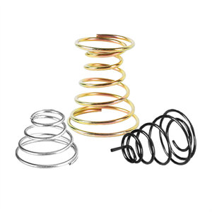 Stainless Steel Conical <b>Compression</b> <b>Springs</b> For Industrial Car Use Left Hand Right Hand GN 001 - Product Image 1