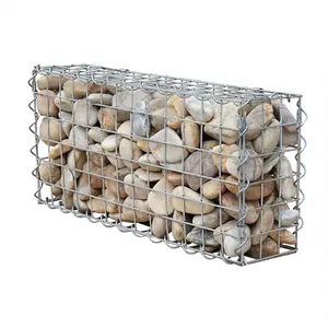 Jaula de piedra Gabón, redes de retención de pared, cesta de Gabion, precio