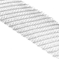 Maille de fil métallique tissée en acier inoxydable - Légère et résistante à la corrosion