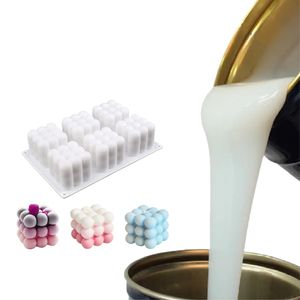 Goma de silicona para fabricación de moldes líquidos, materia prima de gel de silicona para fabricación de moldes de velas - Product Image 2