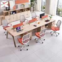Table de bureau contemporaine, mobilier de bureau pour le personnel, bureau modulaire, poste de travail moderne pour hôtels, hôpitaux, bureaux