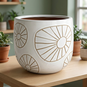 High Quality Modern Style Vietnamese Ceramic Glazed <b>Propagator</b> <b>Kits</b> Multi-Size All-Season Small Home Garden Planters Chau Viet - Product Image 2