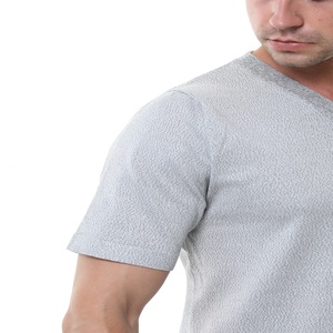 Camiseta de Seguridad Anticorte Gris, Corte Regular, Protección Contra Cortes, Ropa de Trabajo - Product Image 4