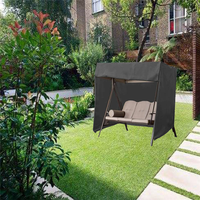 Housses de protection pour chaises et tables d'extérieur en tissu Oxford imprimé de qualité, imperméables, résistantes aux UV, pour meubles de jardin, toutes saisons