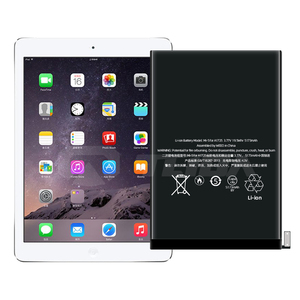 Tlida OEM <span class=keywords><strong>sostituzione</strong></span> della <span class=keywords><strong>batteria</strong></span> ai polimeri di alta qualità capacità di riparazione <span class=keywords><strong>iPad</strong></span> Mini5 altri tablet-modelli A2133 A2124 - Product Image 1