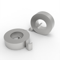 Ressort de torsion à force constante en acier inoxydable SUS301 à haute élasticité, bobine plate, pour mécanisme d'horlogerie, certifié RoHS